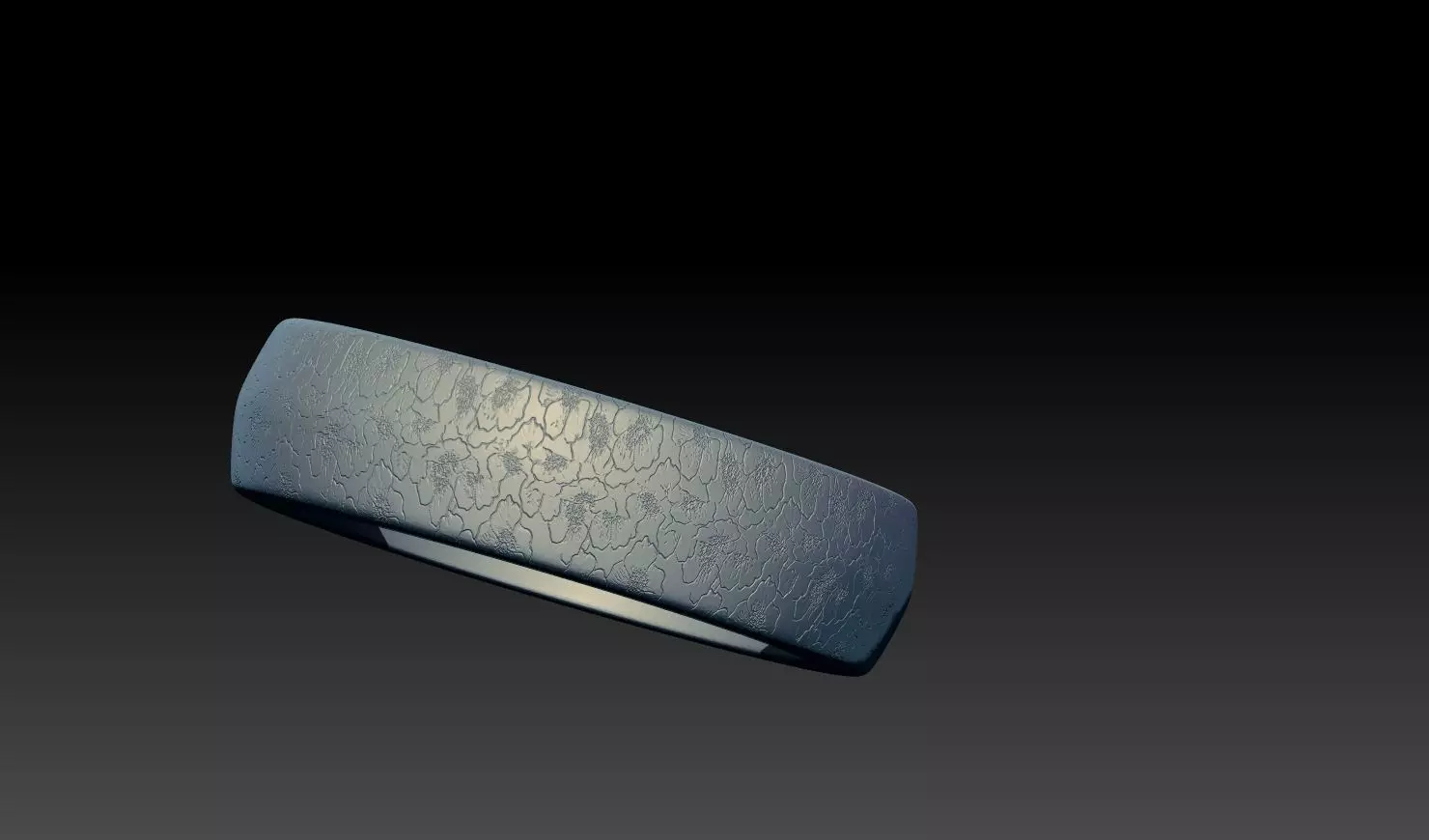 RAM Letter Engraved Ring 3D Model 3D print model_9