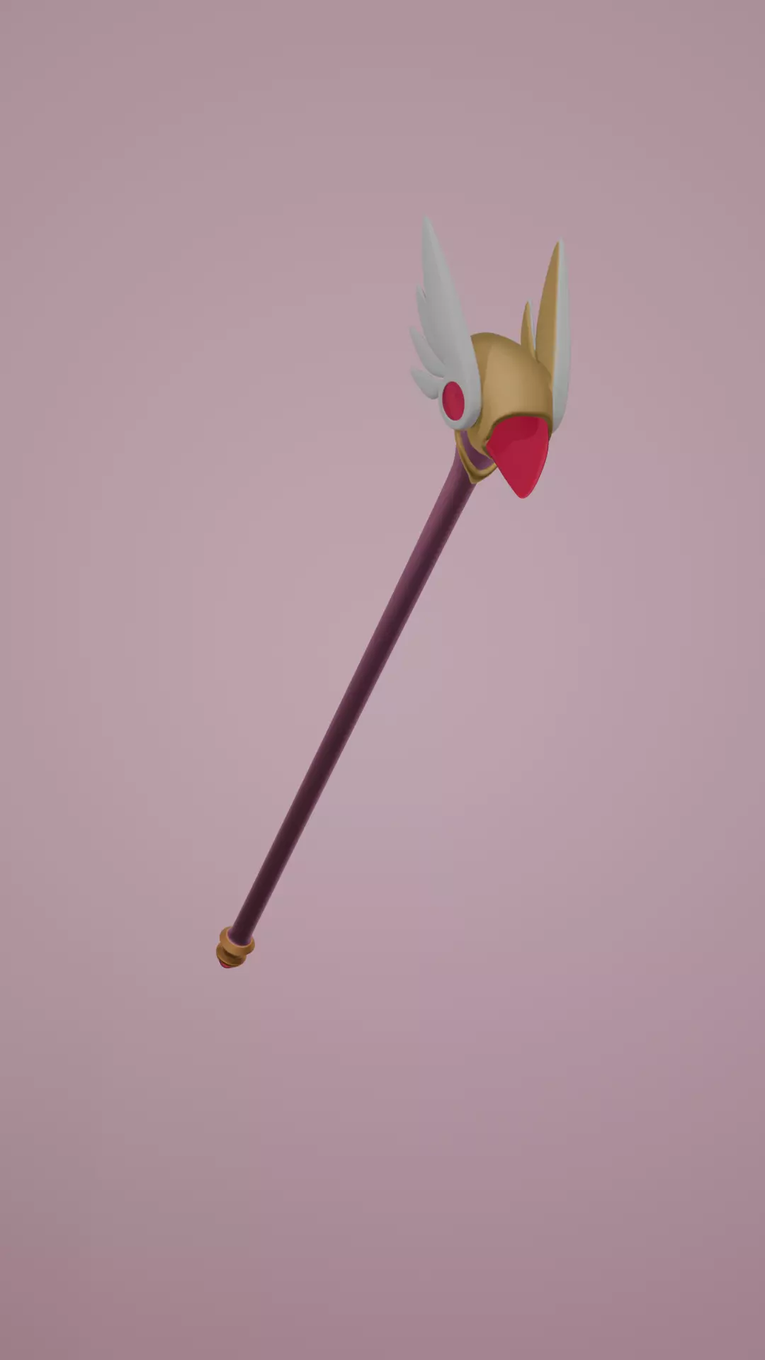 Card Captor Sakura Staff 3D print model_0