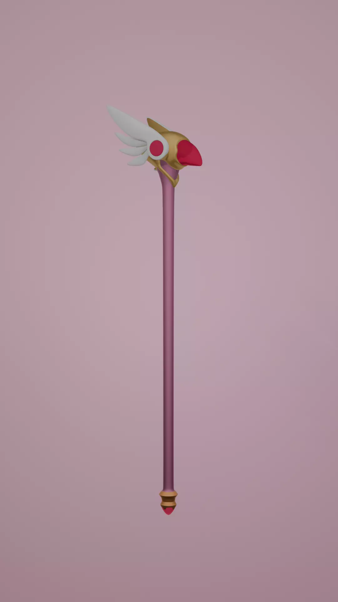 Card Captor Sakura Staff 3D print model_3