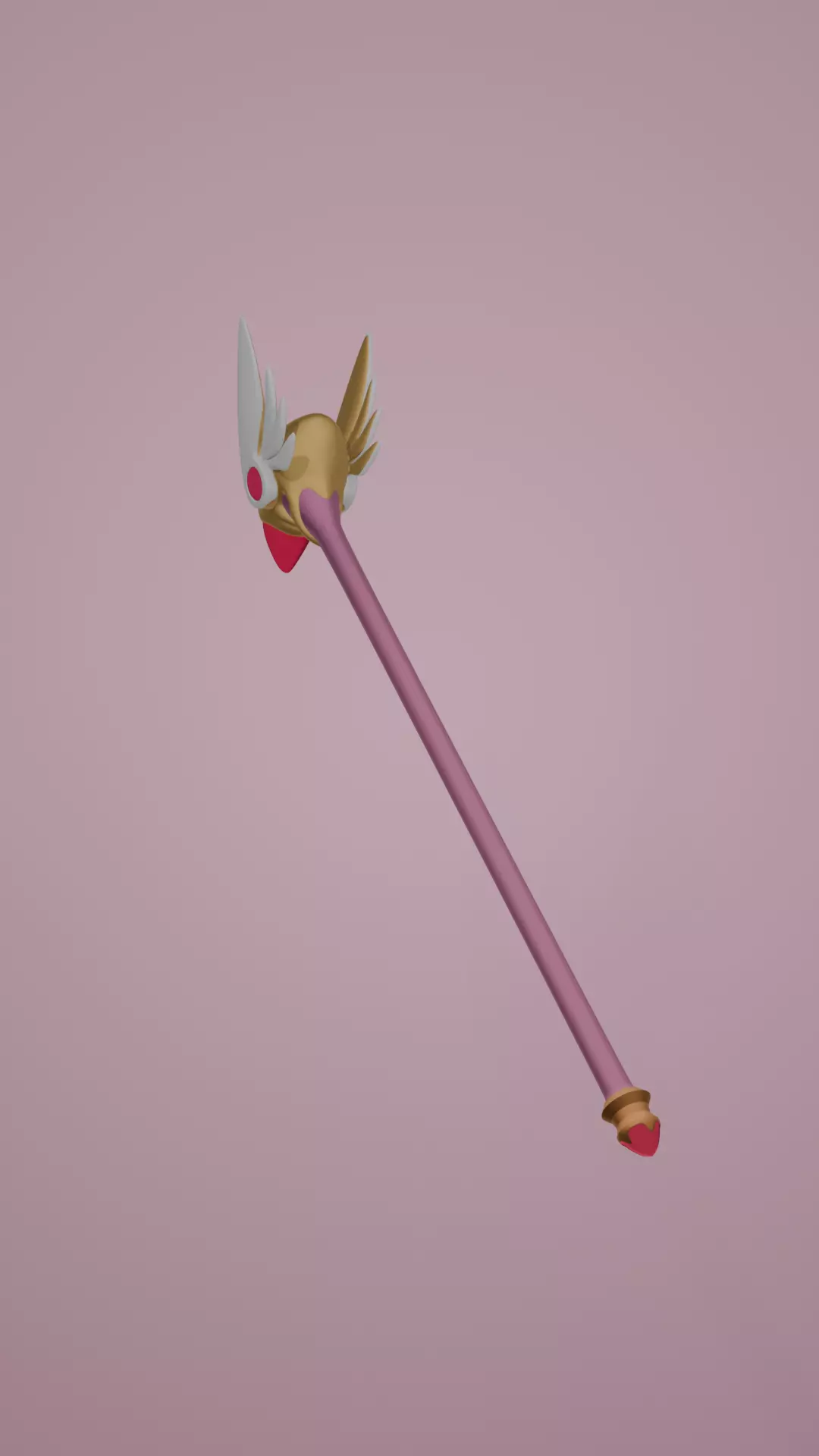 Card Captor Sakura Staff 3D print model_1