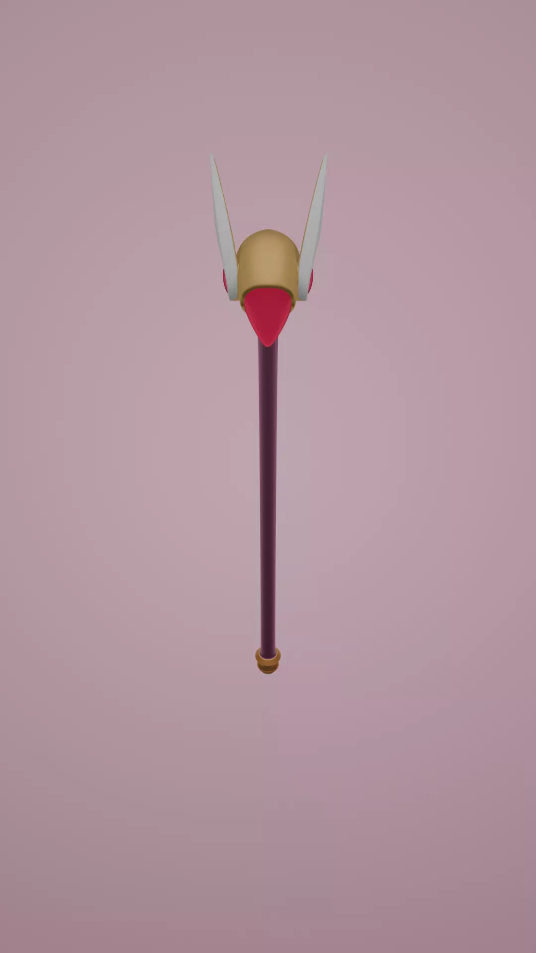 Card Captor Sakura Staff 3D print model_4