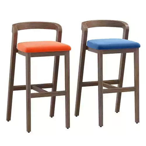 VENUS BAR STOOL Low-poly 3D model