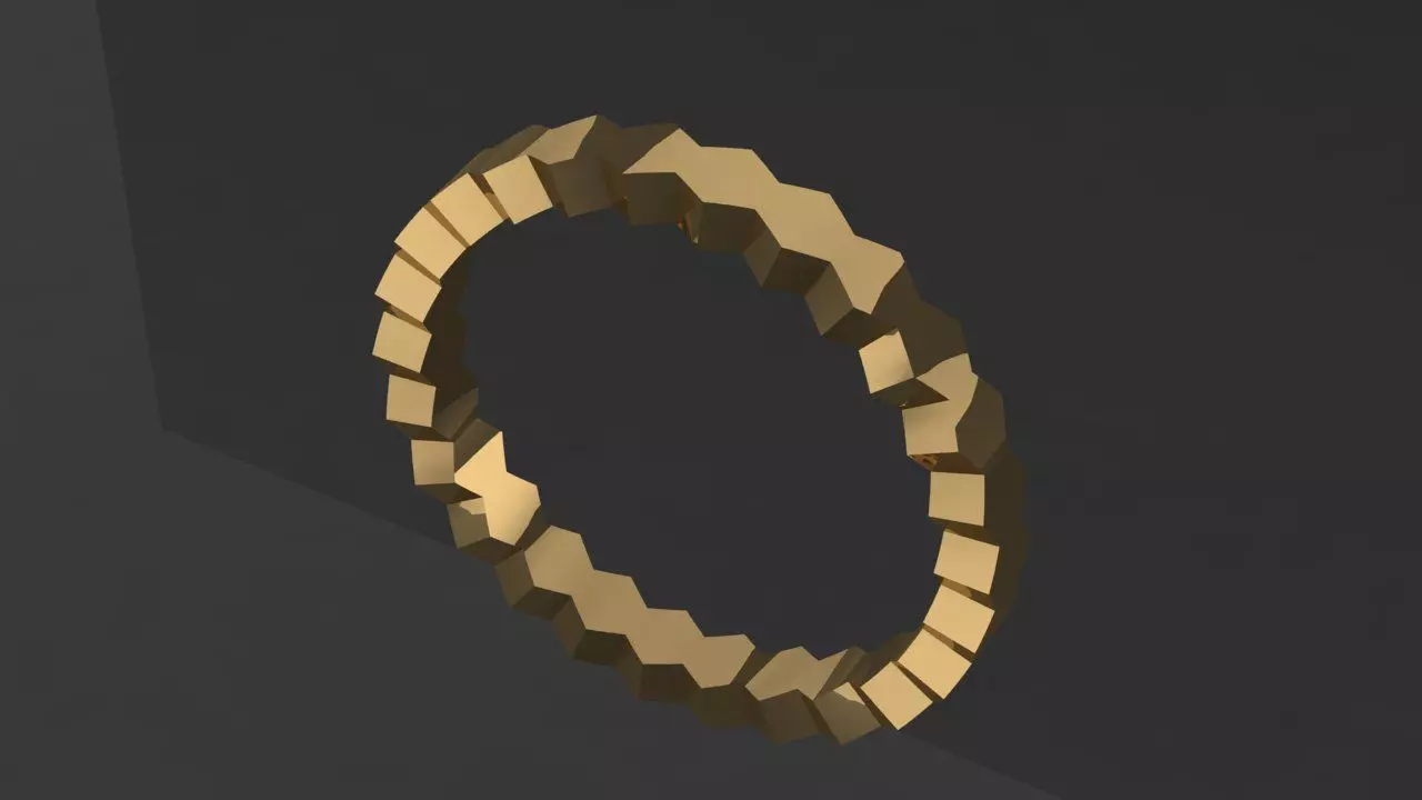 Ring Chamulet 3D print model_1