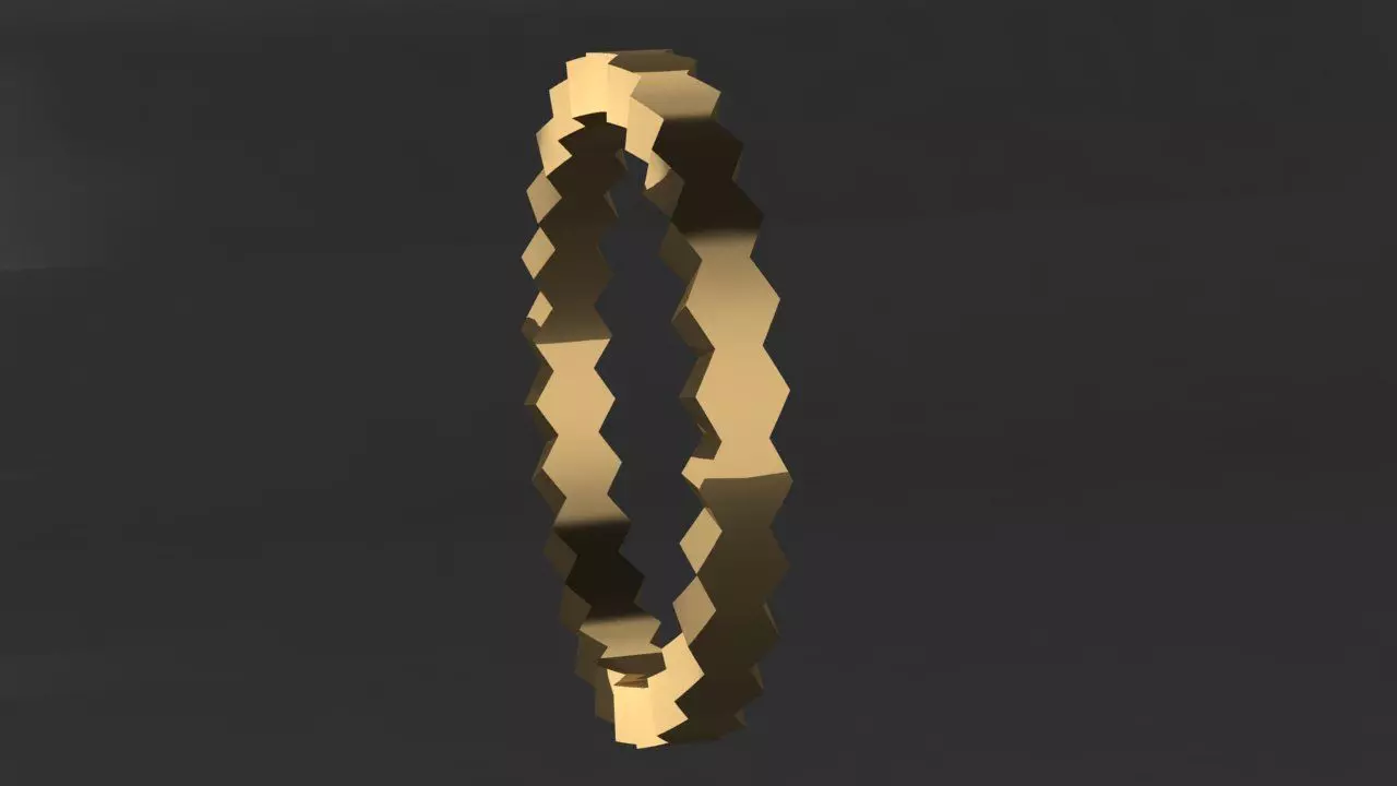 Ring Chamulet 3D print model_4