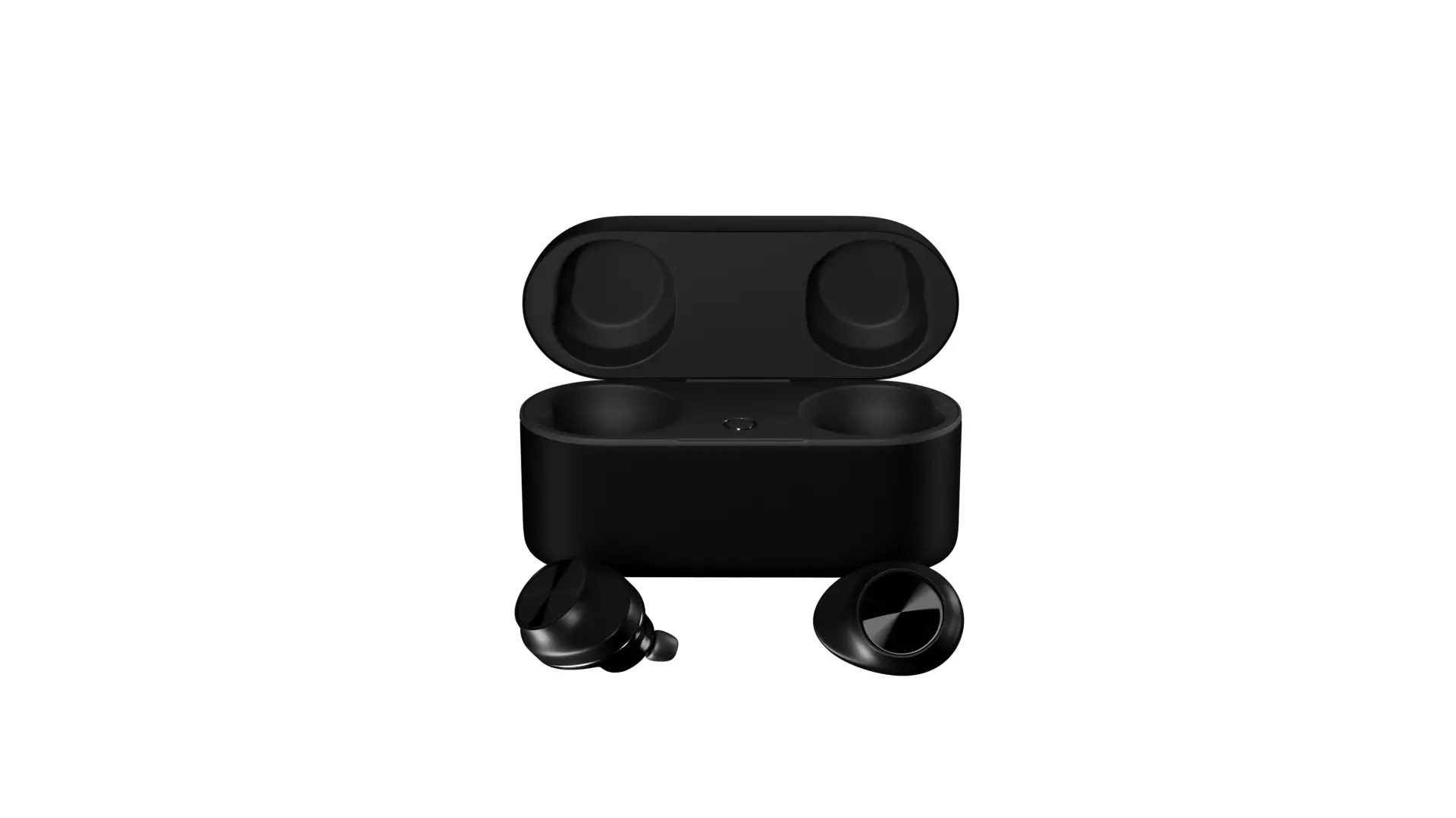 Wireless Earphones 3D Model Free 3D model_5