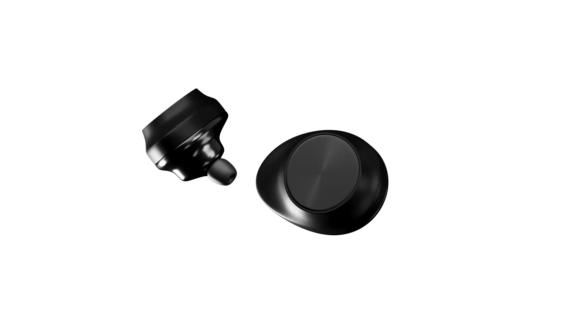 Wireless Earphones 3D Model Free 3D model_7