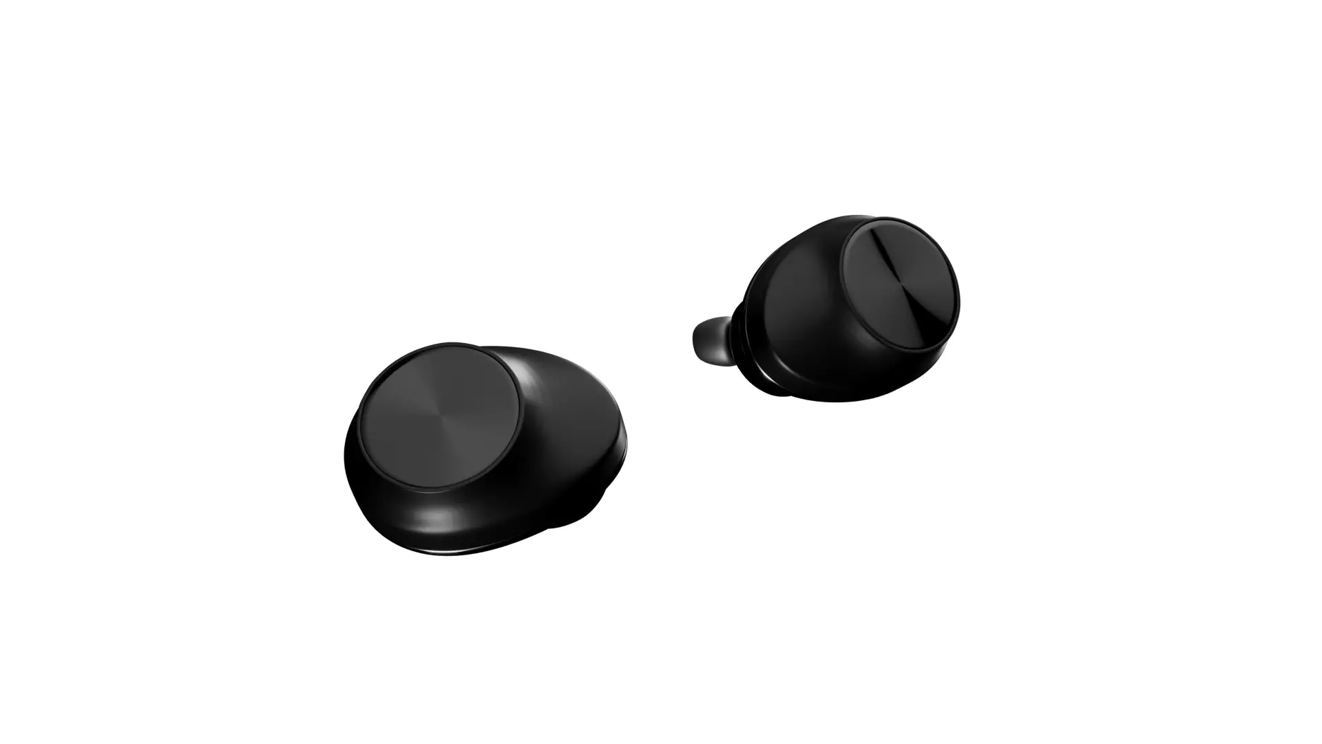 Wireless Earphones 3D Model Free 3D model_1