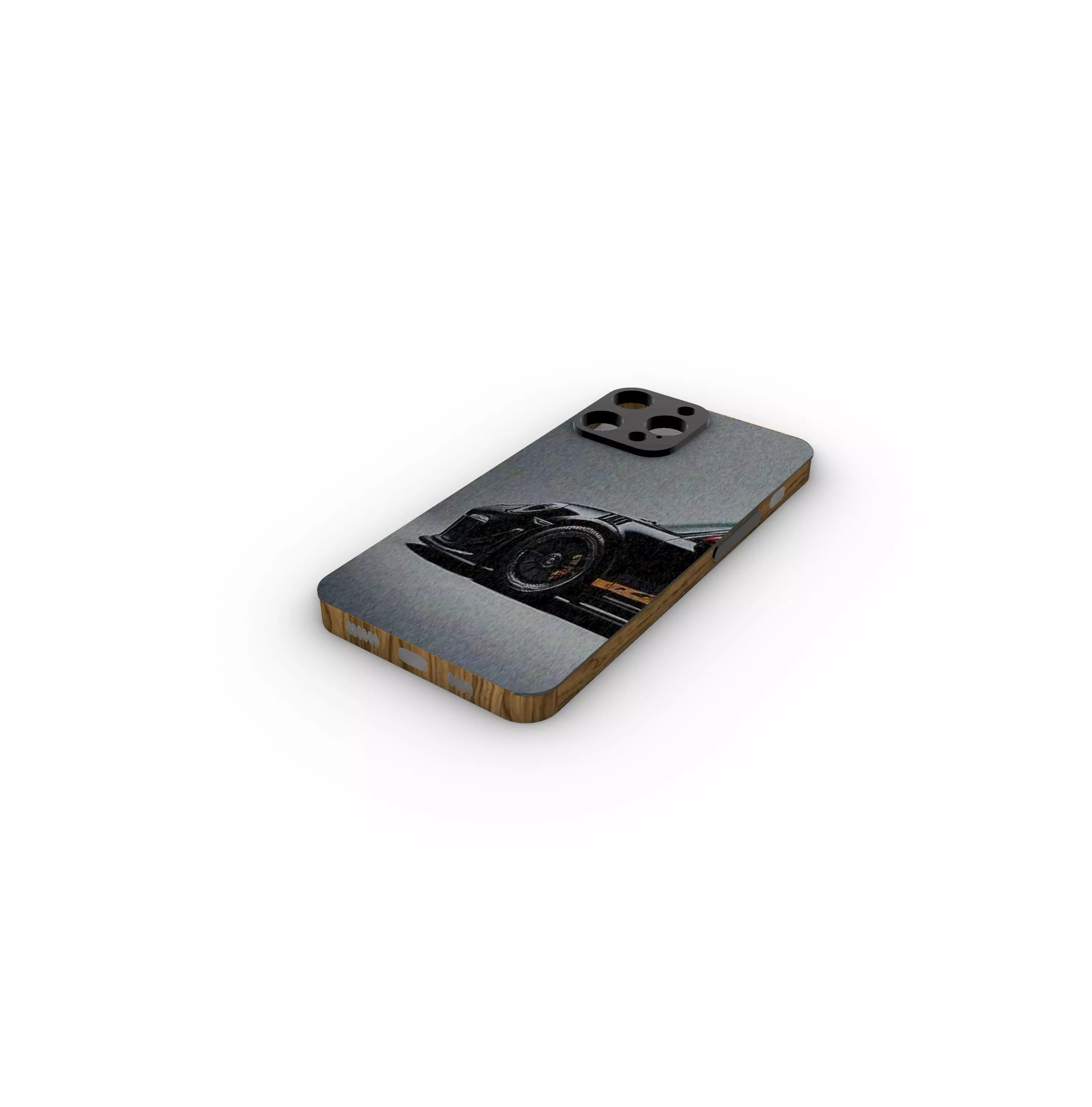 ios 13 pro max telefon kilifi Low-poly 3D model