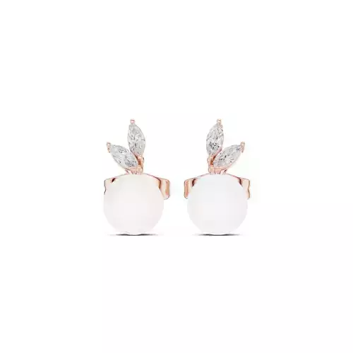 Round Diamond Stud Earring 3DM STL Video