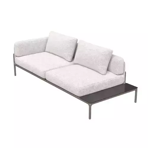 Brown Jordan  Moto Left Arm Loveseat 