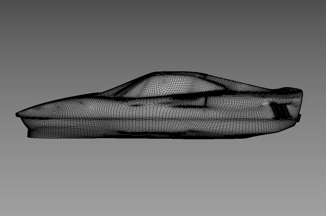 The silhouette of the car 1984 Ferrari 288 GTO 3D print model_3