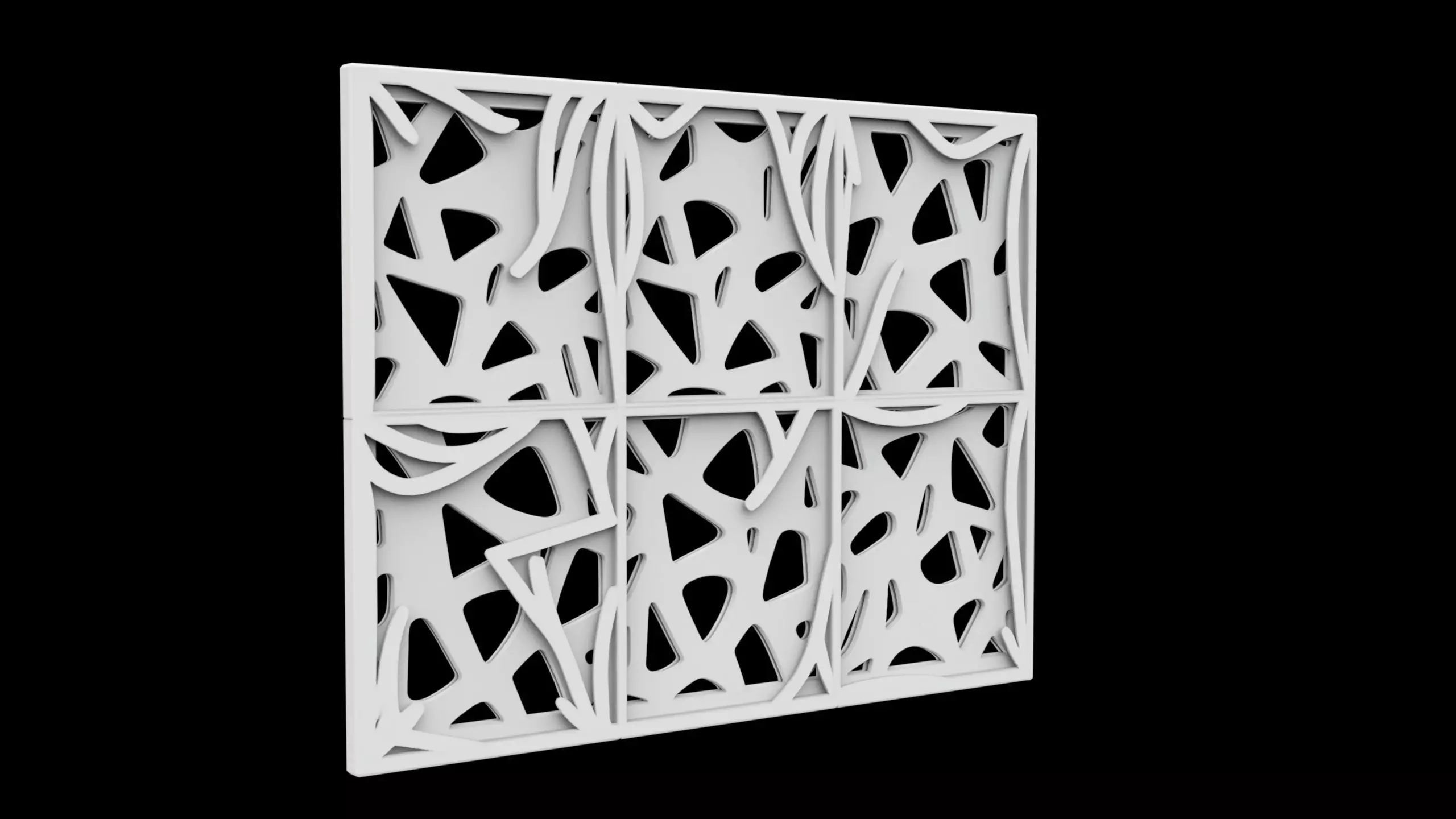 Decorative Wall Panel 3D Print Model 3D print model_3