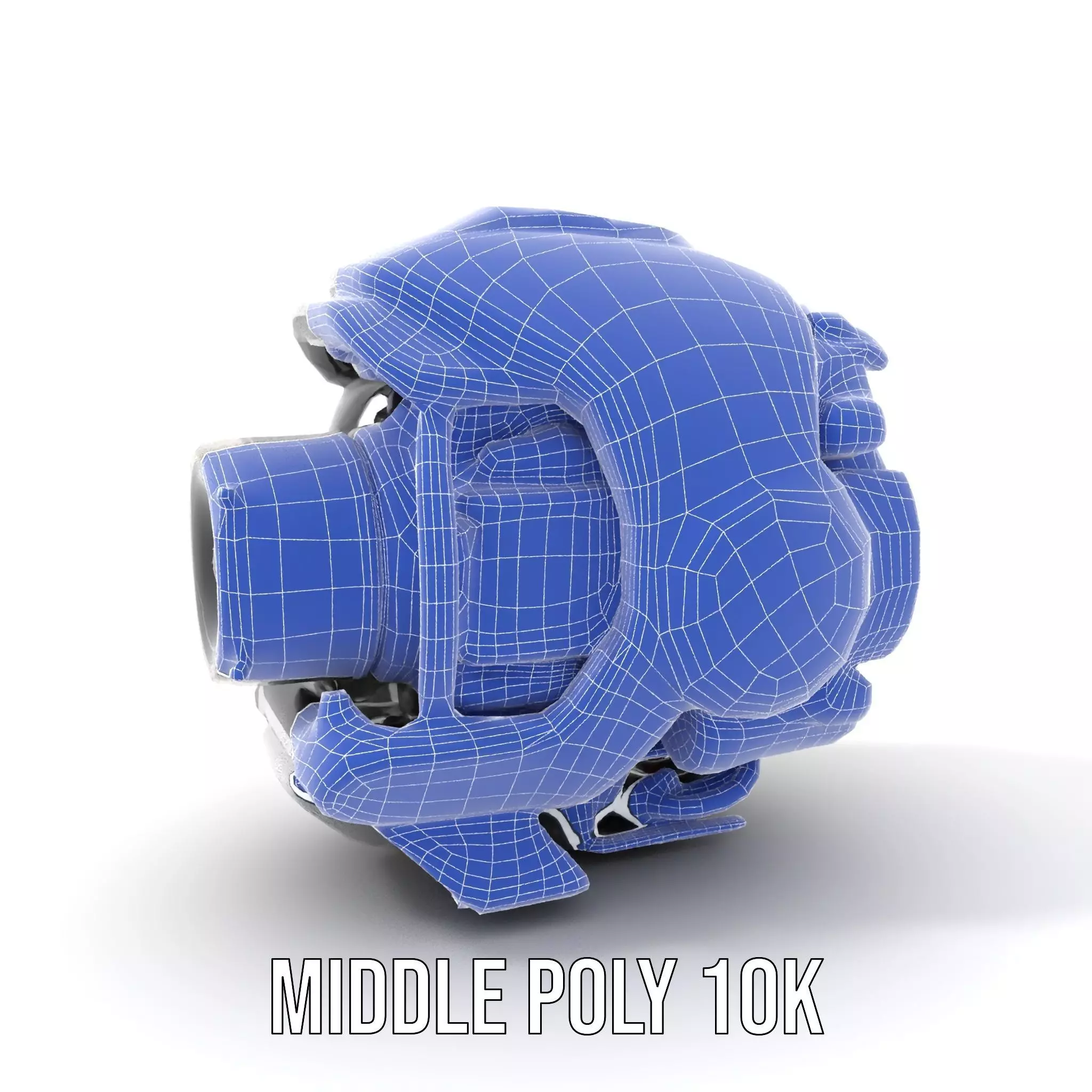 Futuristic Camera Drone Engine model pack Low-poly 3D model_20
