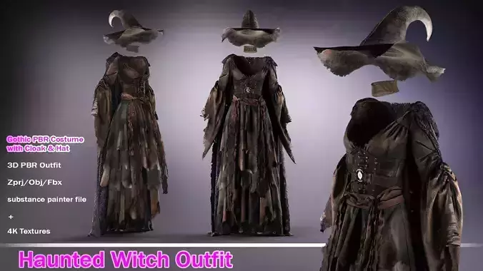 Haunted Witch Outfit