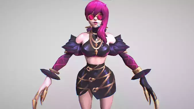 Evelynn - KDA Skin - League Of Legends