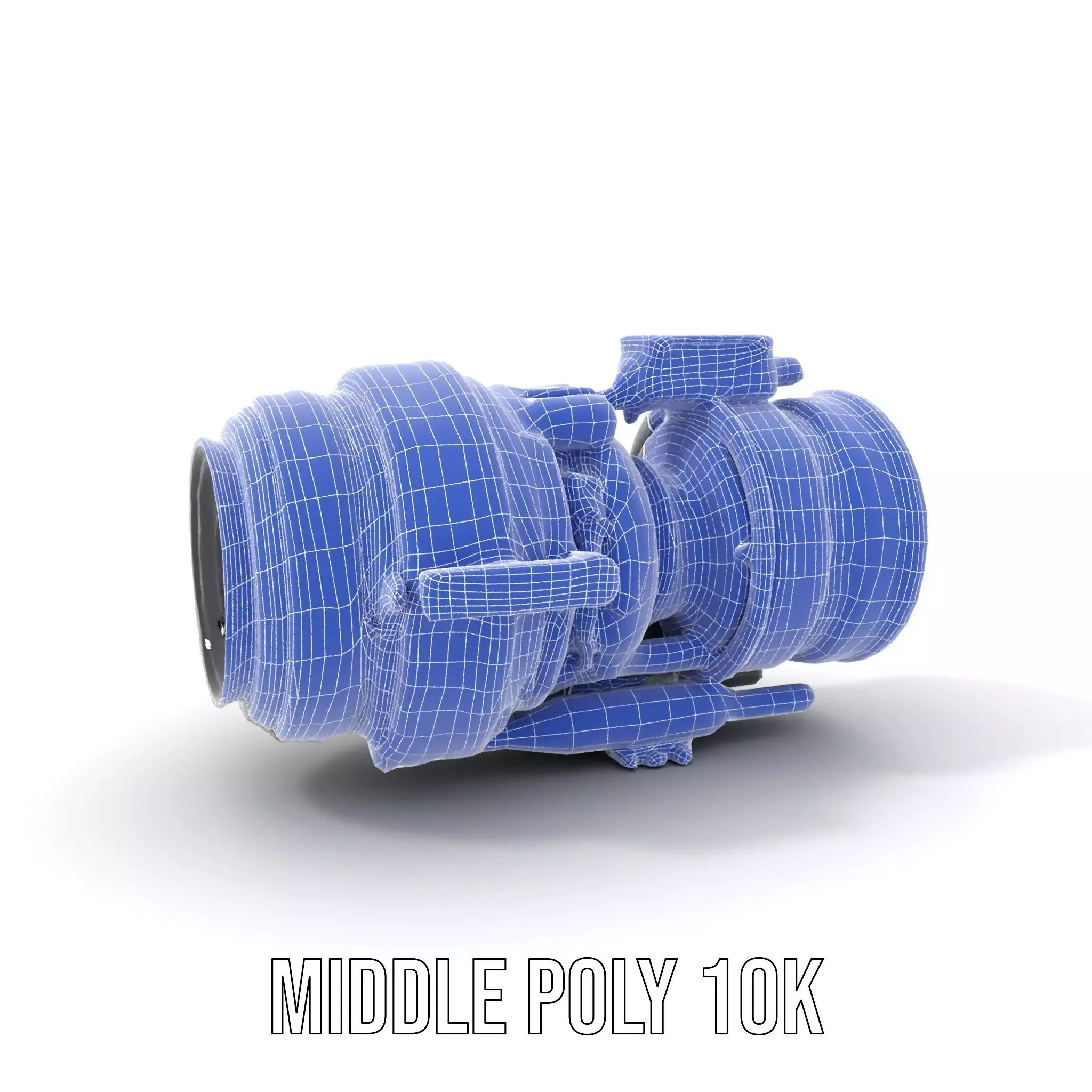 Futuristic Camera Lens Model Pack for SciFi Environments Low-poly 3D model_25