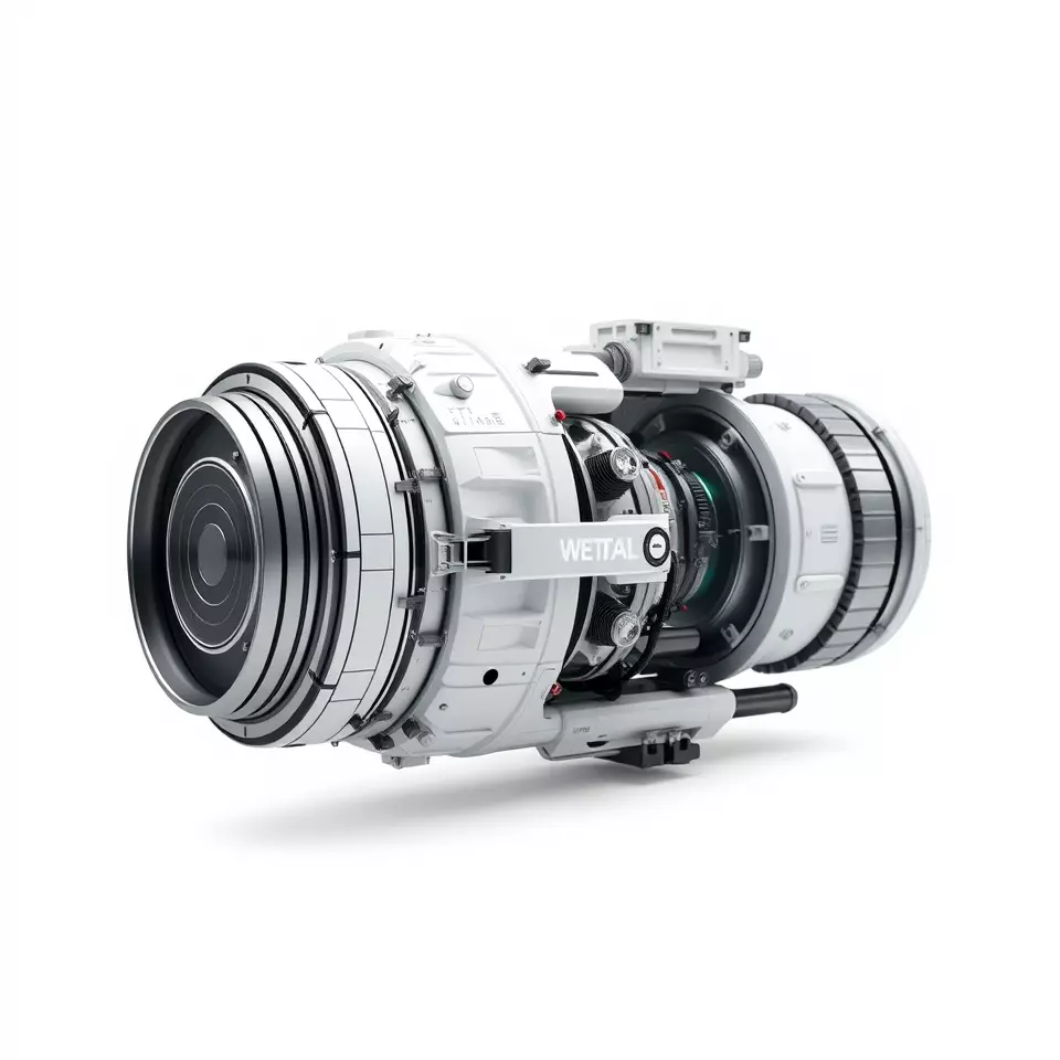 Futuristic Camera Lens Model Pack for SciFi Environments Low-poly 3D model_3