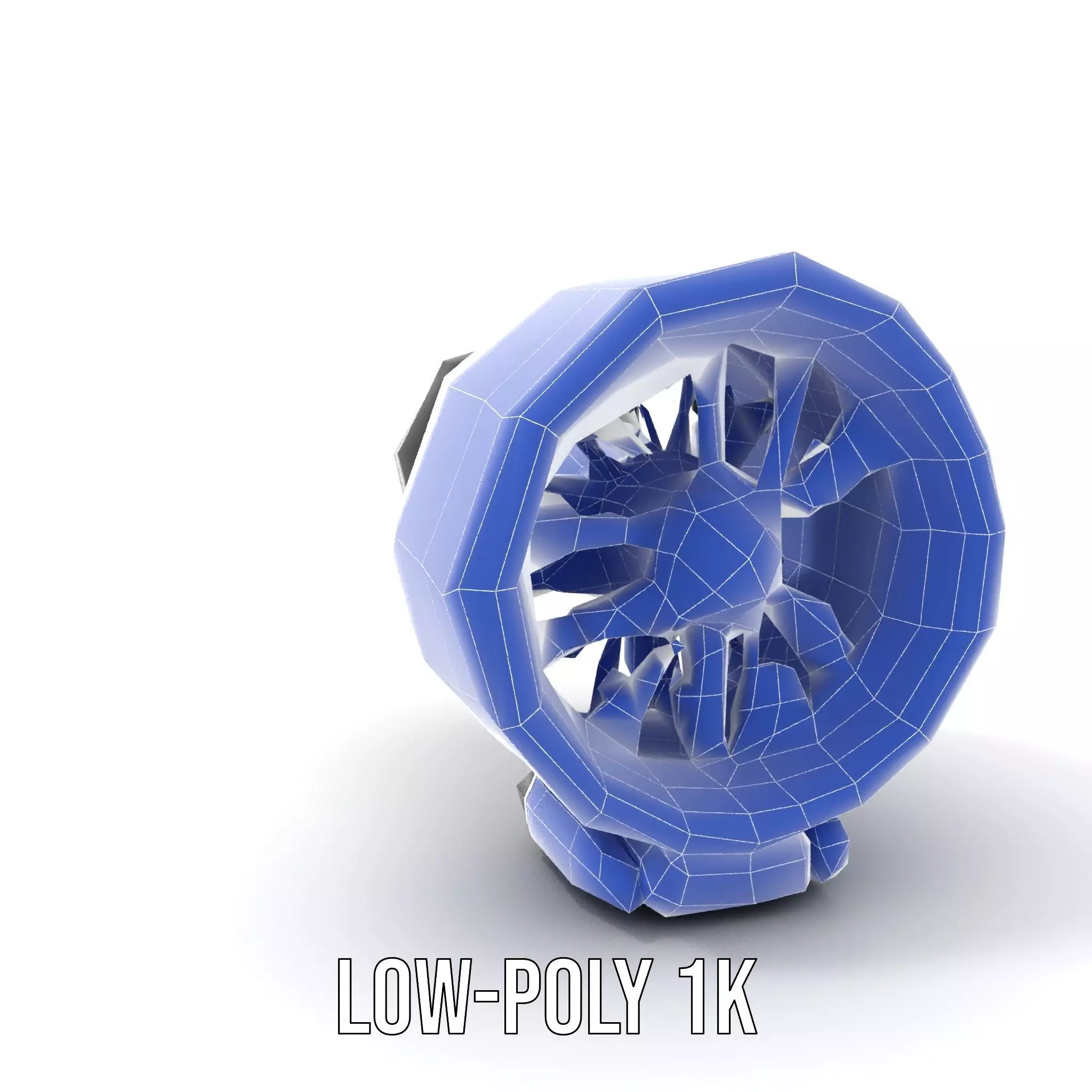 Futuristic Camera Lens Model Pack for SciFi Environments Low-poly 3D model_9