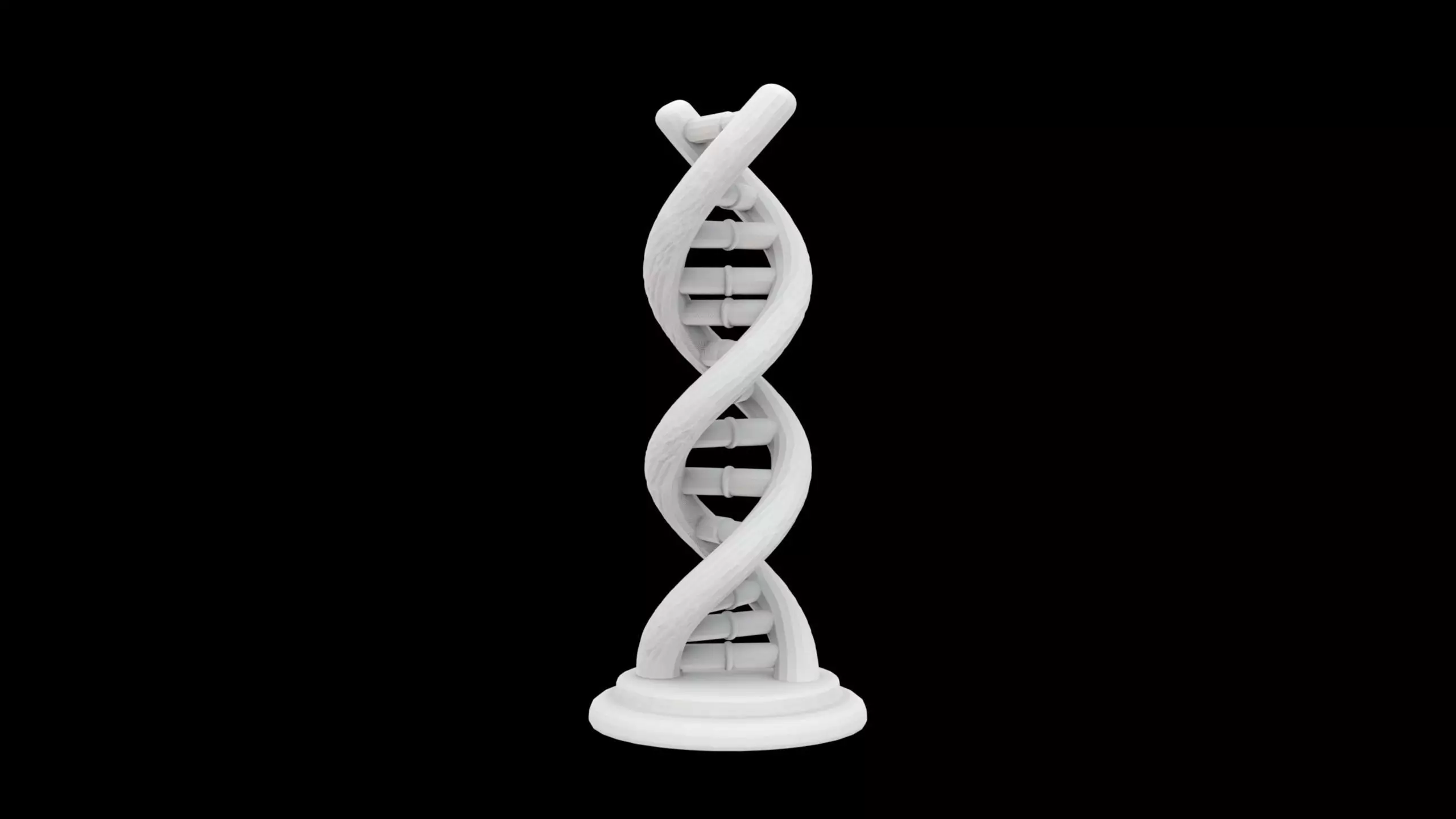 DNA Double Helix Model 3D Print 3D print model_2