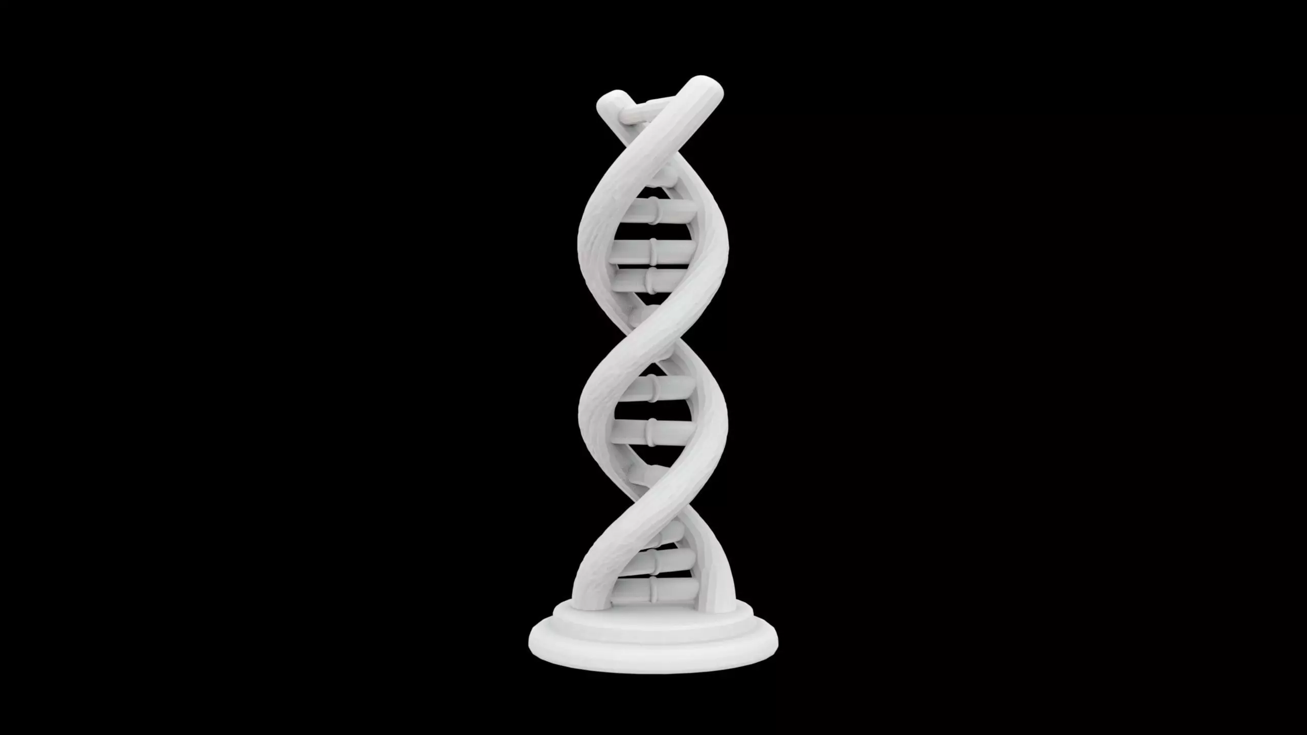 DNA Double Helix Model 3D Print 3D print model_5