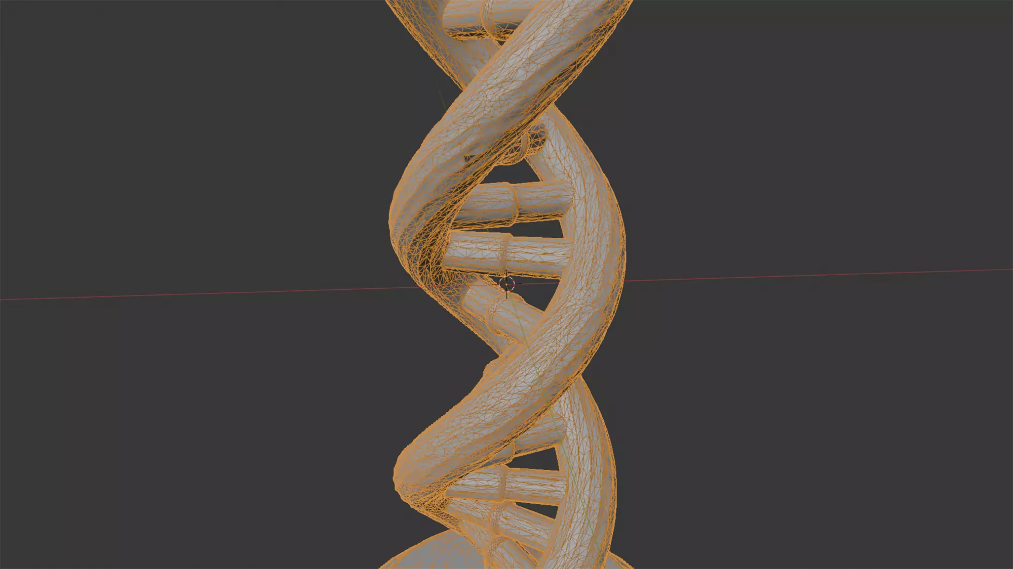 DNA Double Helix Model 3D Print 3D print model_7
