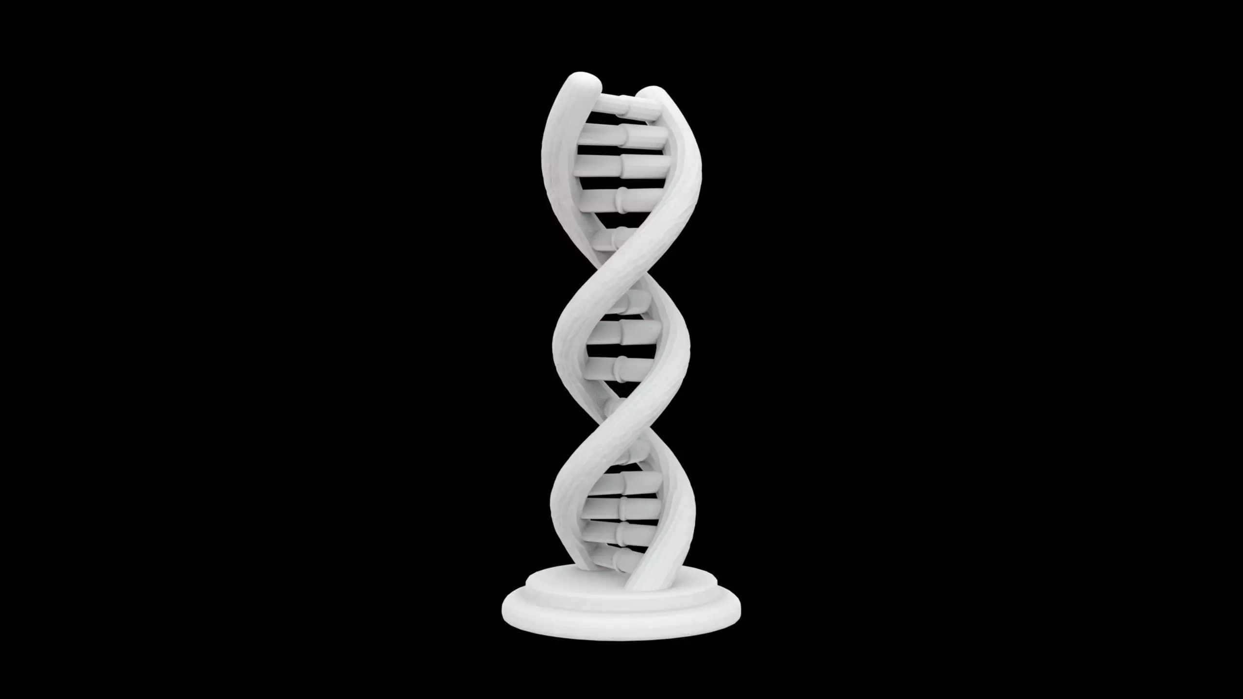 DNA Double Helix Model 3D Print 3D print model_3
