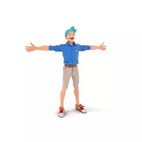 Stylized Character Model Pack with Dynamic Pose