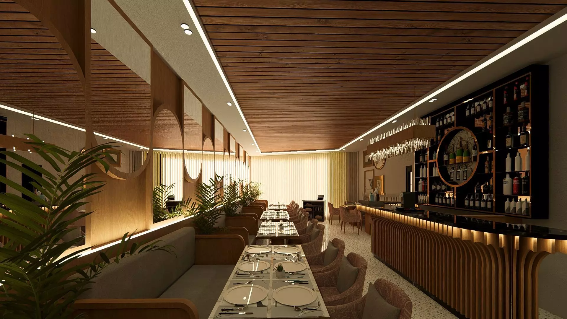 Patna Moti Mahal Restaurant 3D model_1