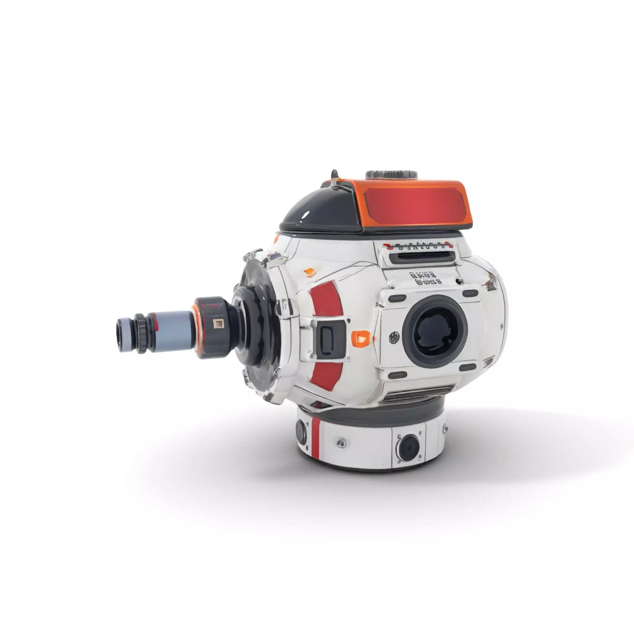 Futuristic SciFi Camera Model Pack with HighDetail Features Low-poly 3D model_0