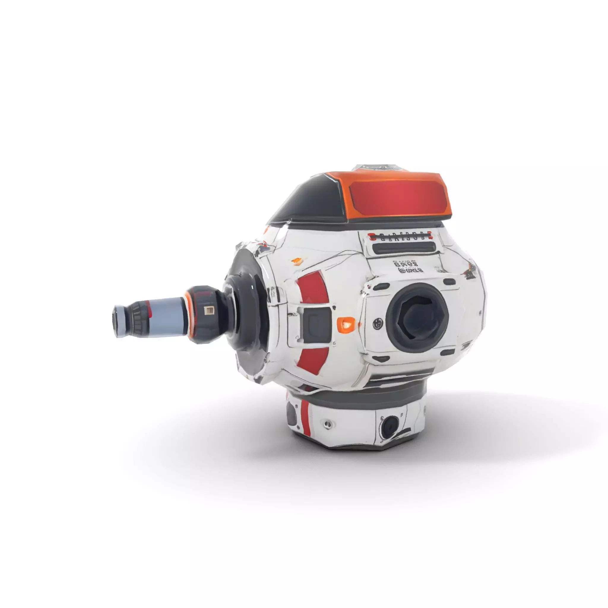 Futuristic SciFi Camera Model Pack with HighDetail Features Low-poly 3D model_8