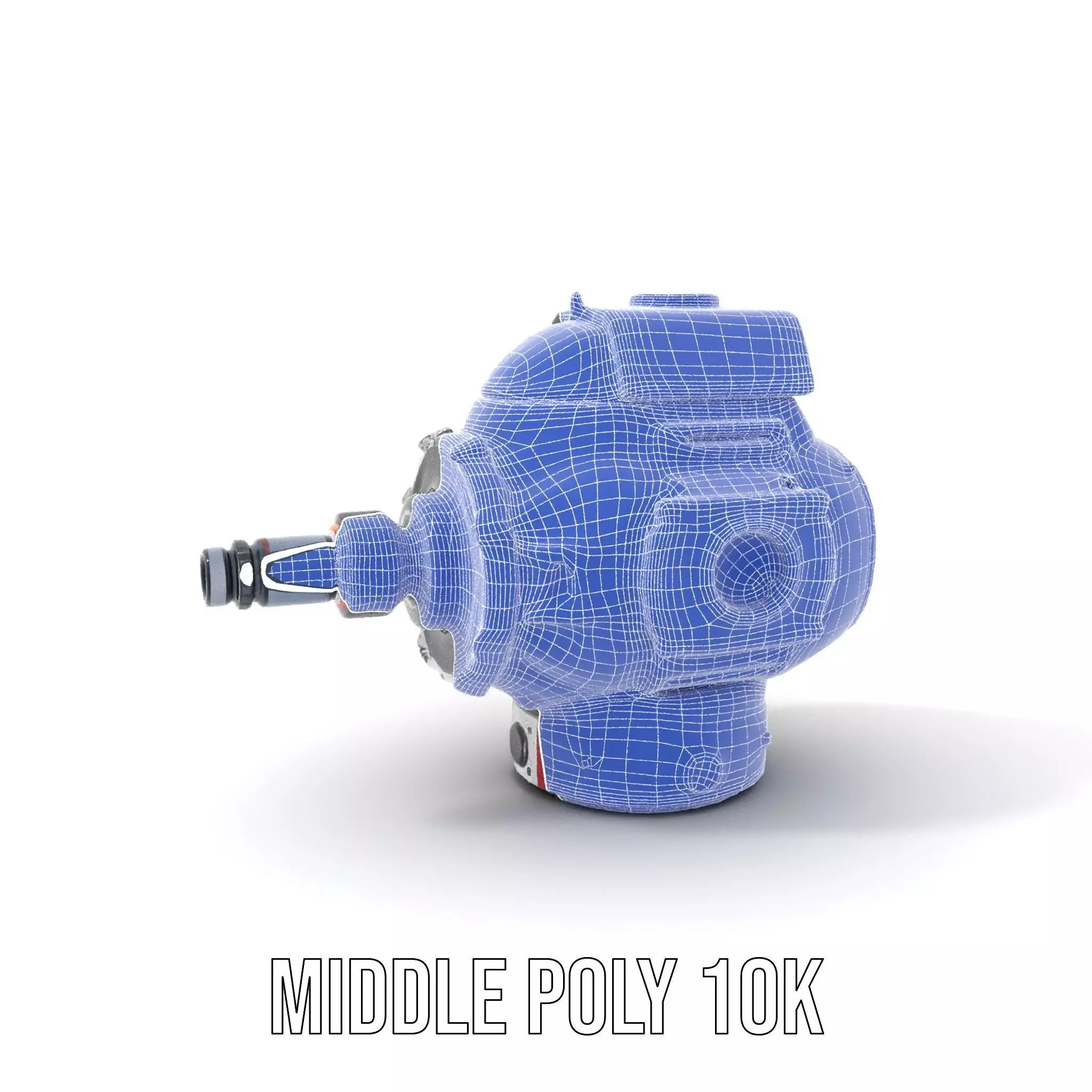 Futuristic SciFi Camera Model Pack with HighDetail Features Low-poly 3D model_12