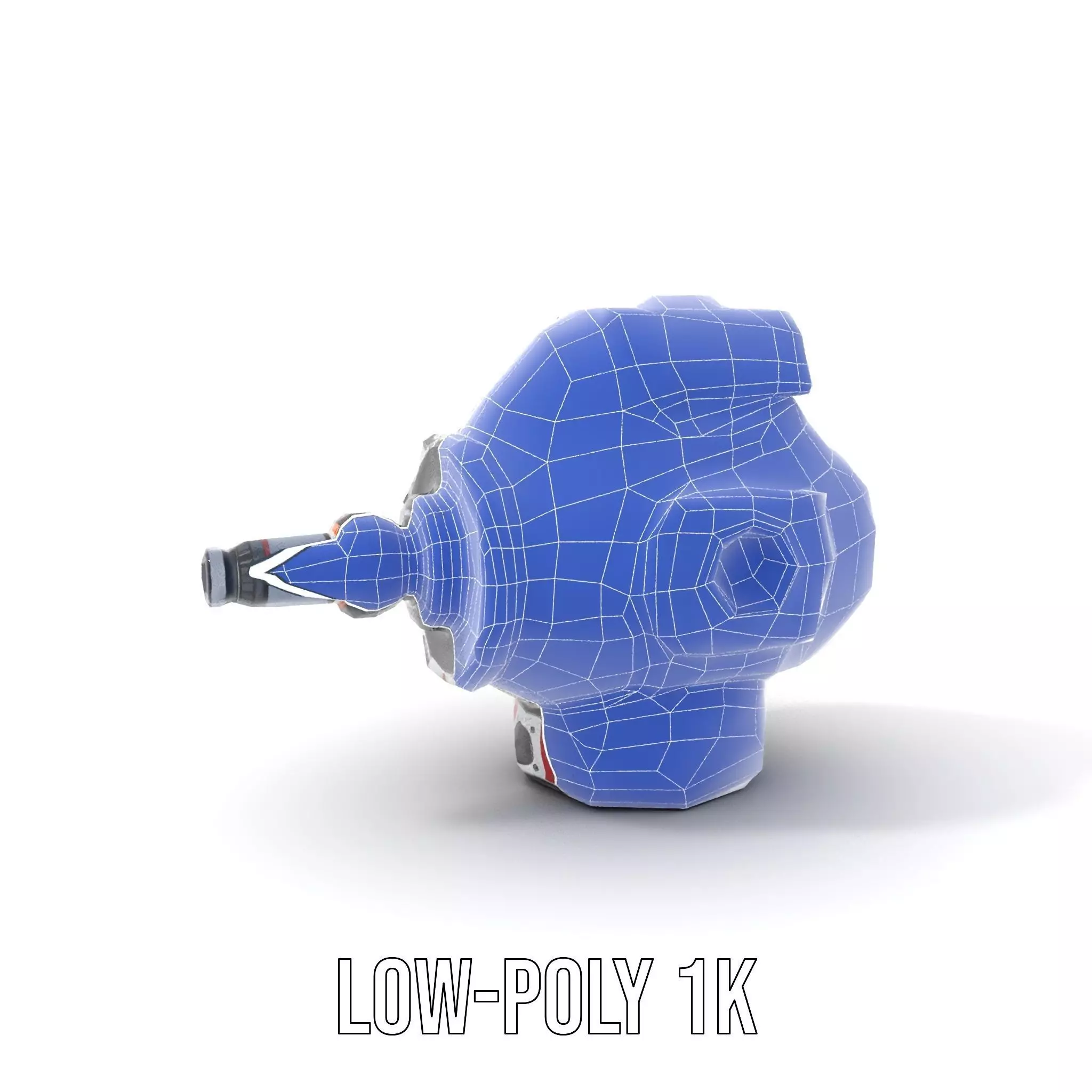 Futuristic SciFi Camera Model Pack with HighDetail Features Low-poly 3D model_25