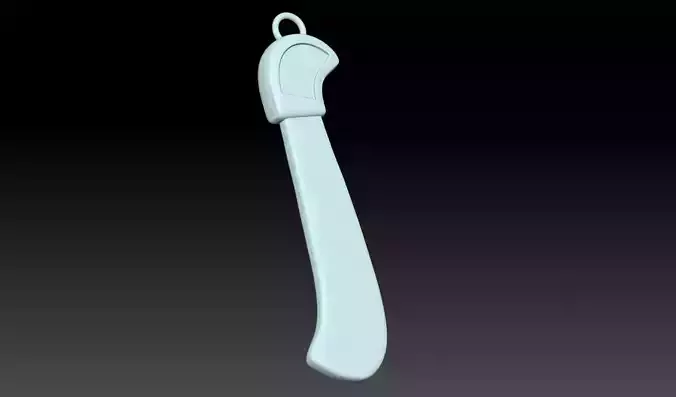 Knife Pendant 3D Model
