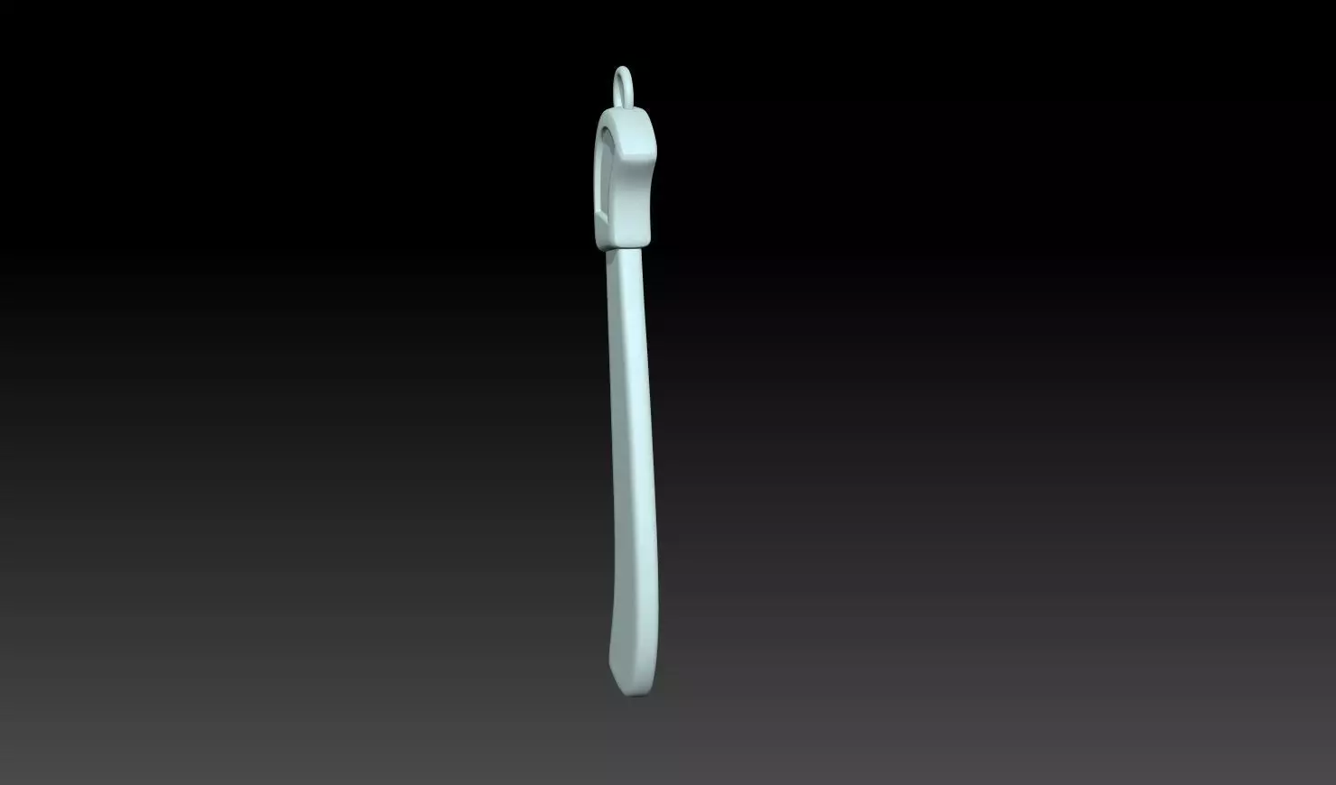 Knife Pendant 3D Model 3D print model_8