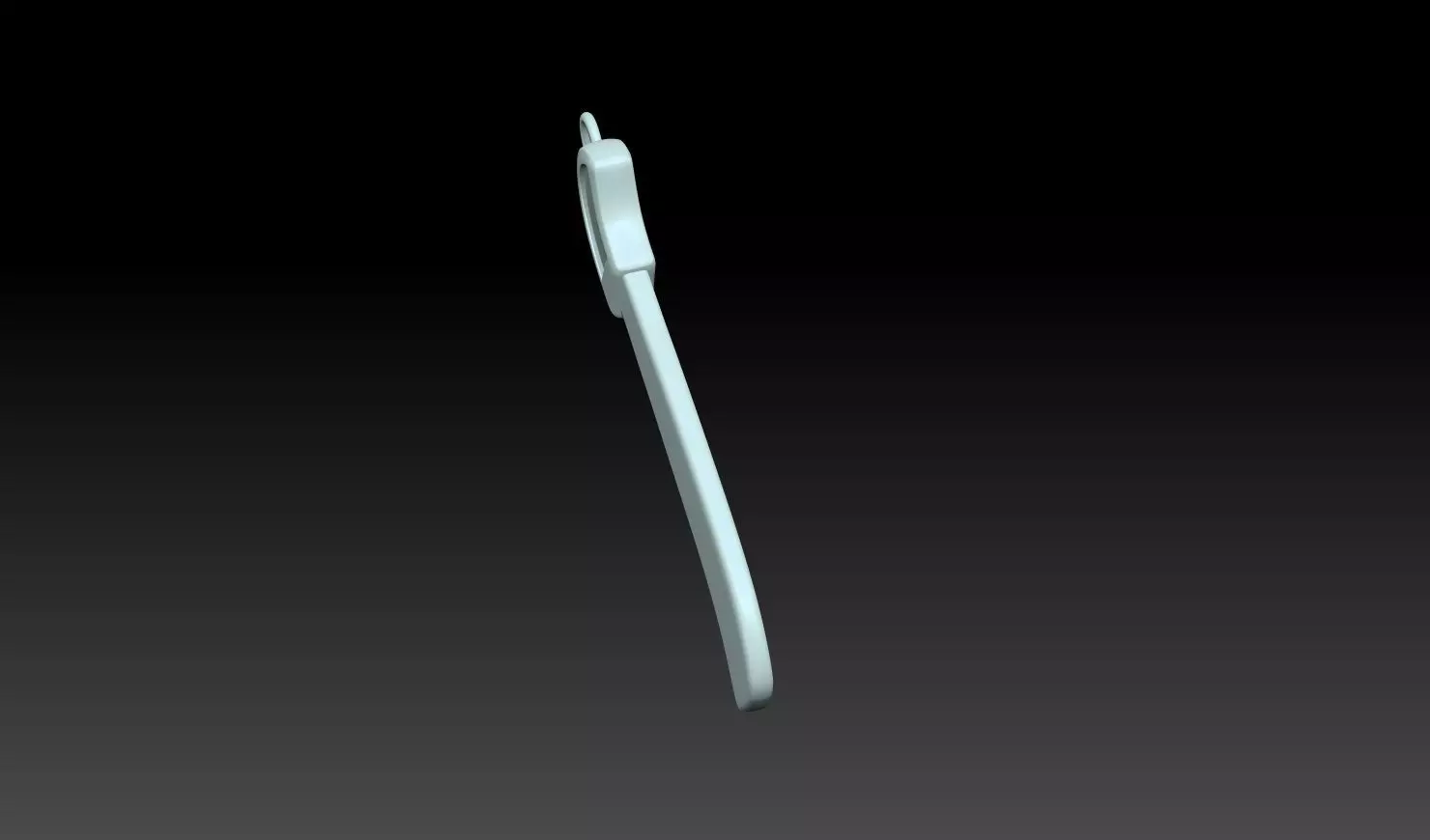 Knife Pendant 3D Model 3D print model_5