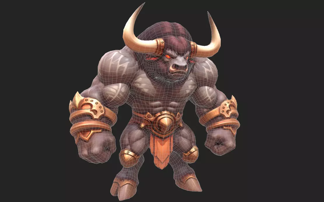 Minotaur 3D Model Collection 3D model_3