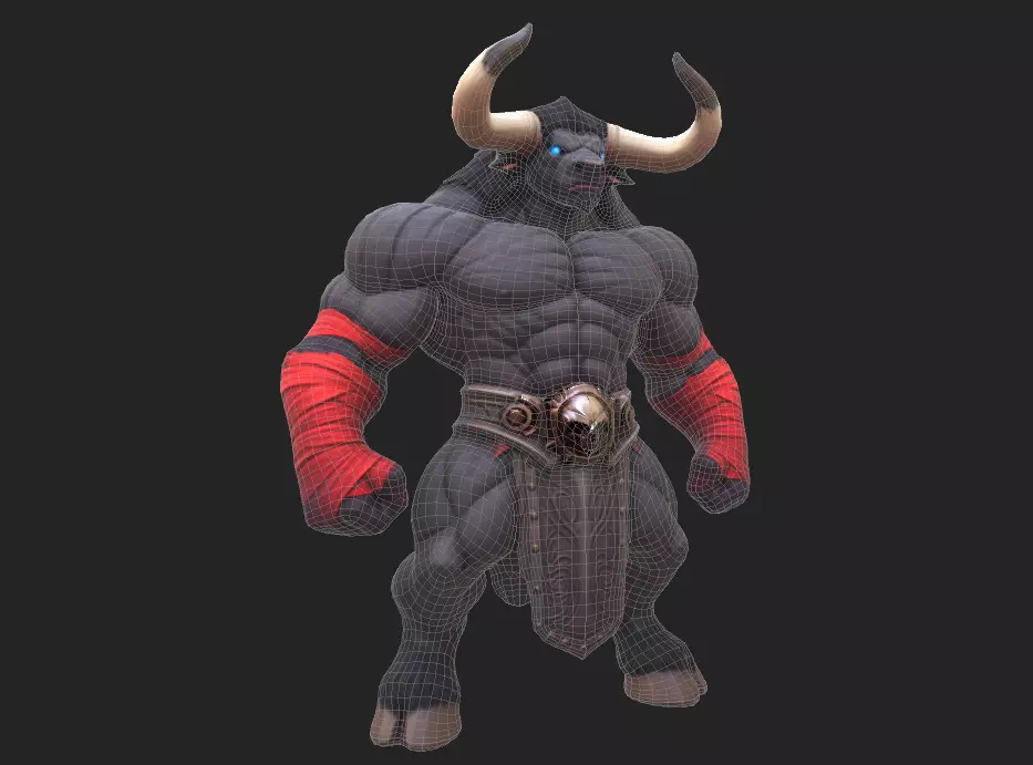 Minotaur 3D Model Collection 3D model_9