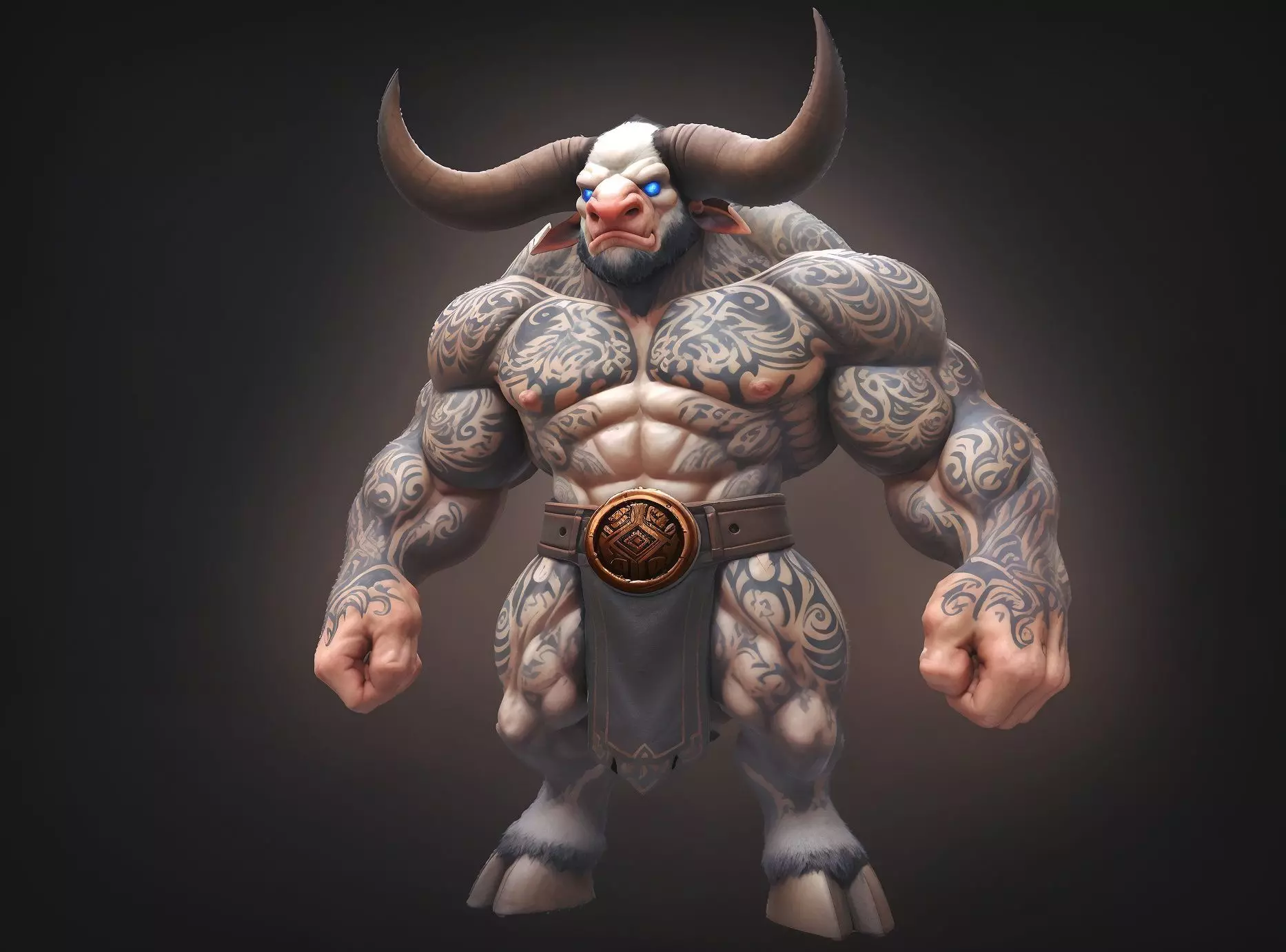 Minotaur 3D Model Collection 3D model_10