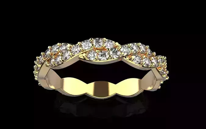 Twested ring model 1381