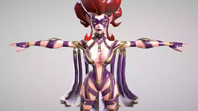 Evelynn - Masquerade Skin 1 - League Of Legends