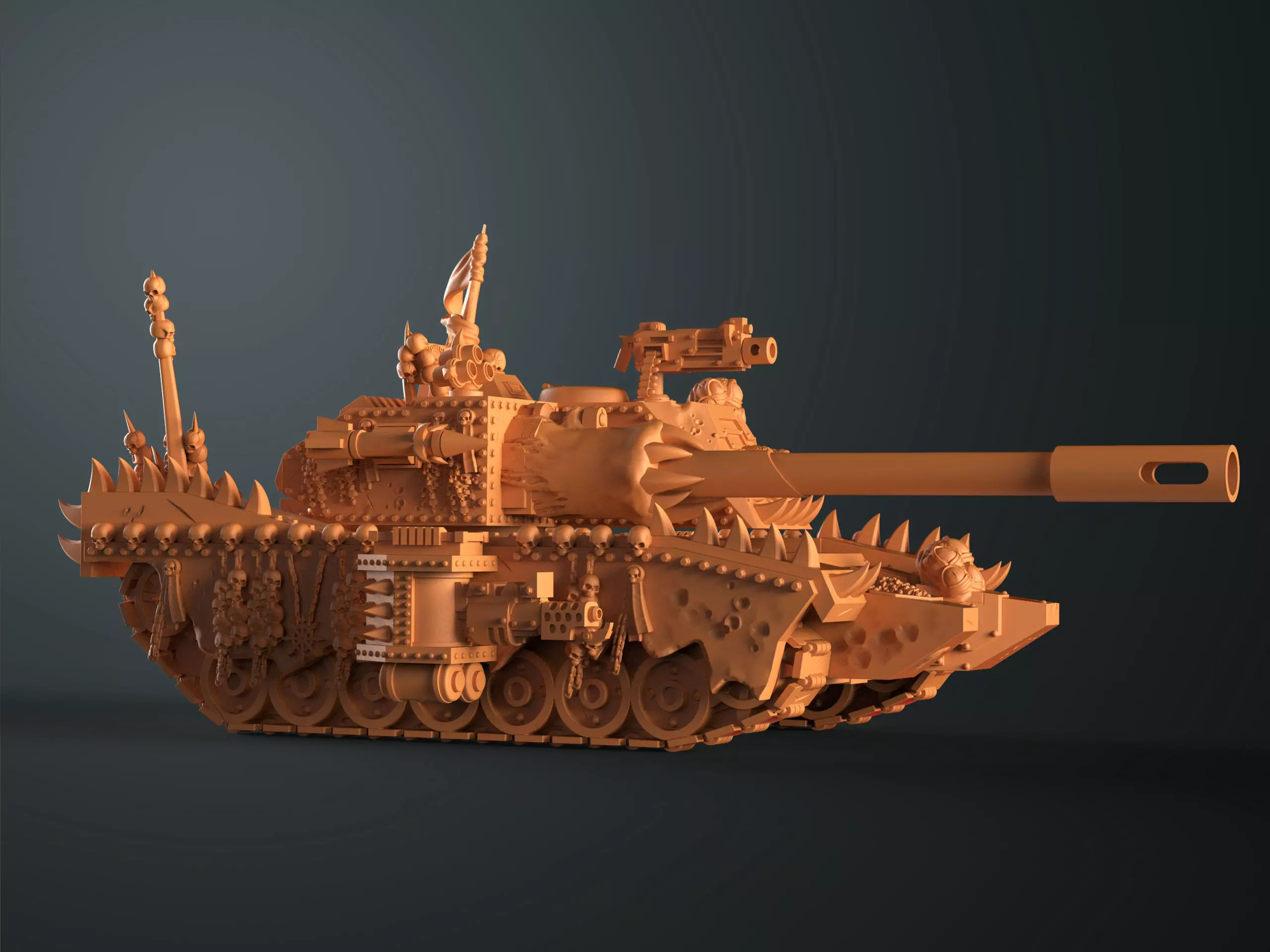 Traitor medium tank 3D print model