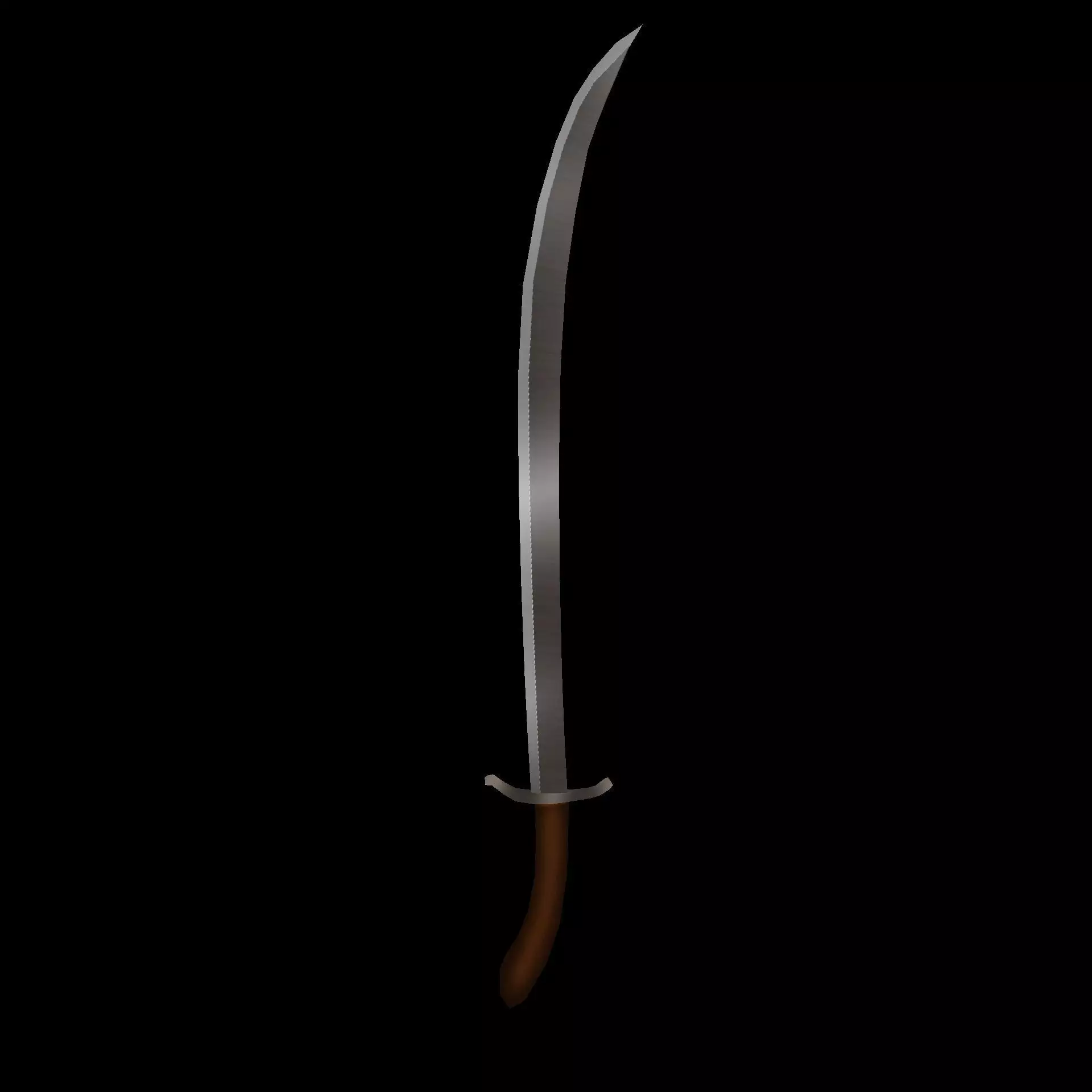 Melee Weapons Pack 6 Low-poly 3D model_2