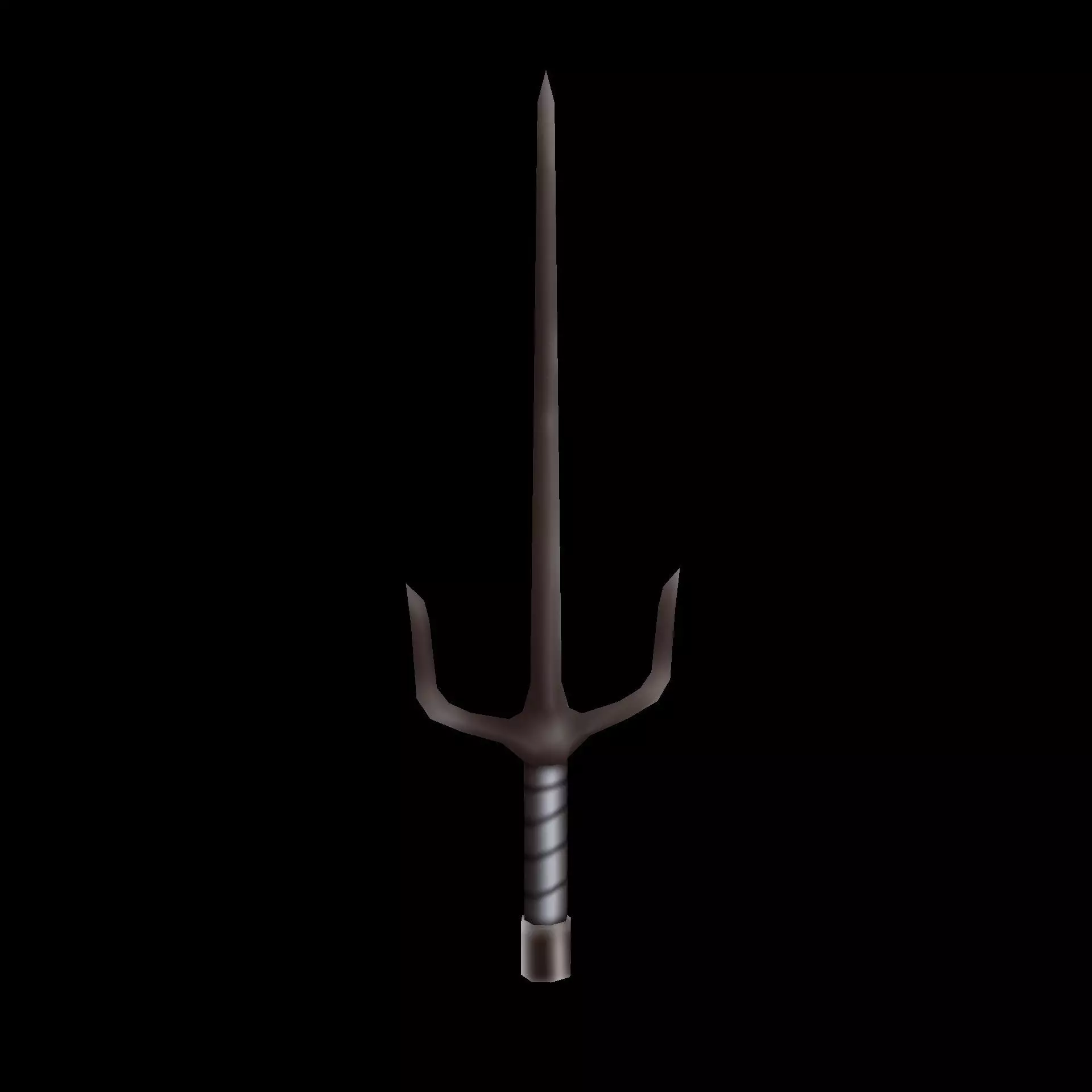 Melee Weapons Pack 6 Low-poly 3D model_10