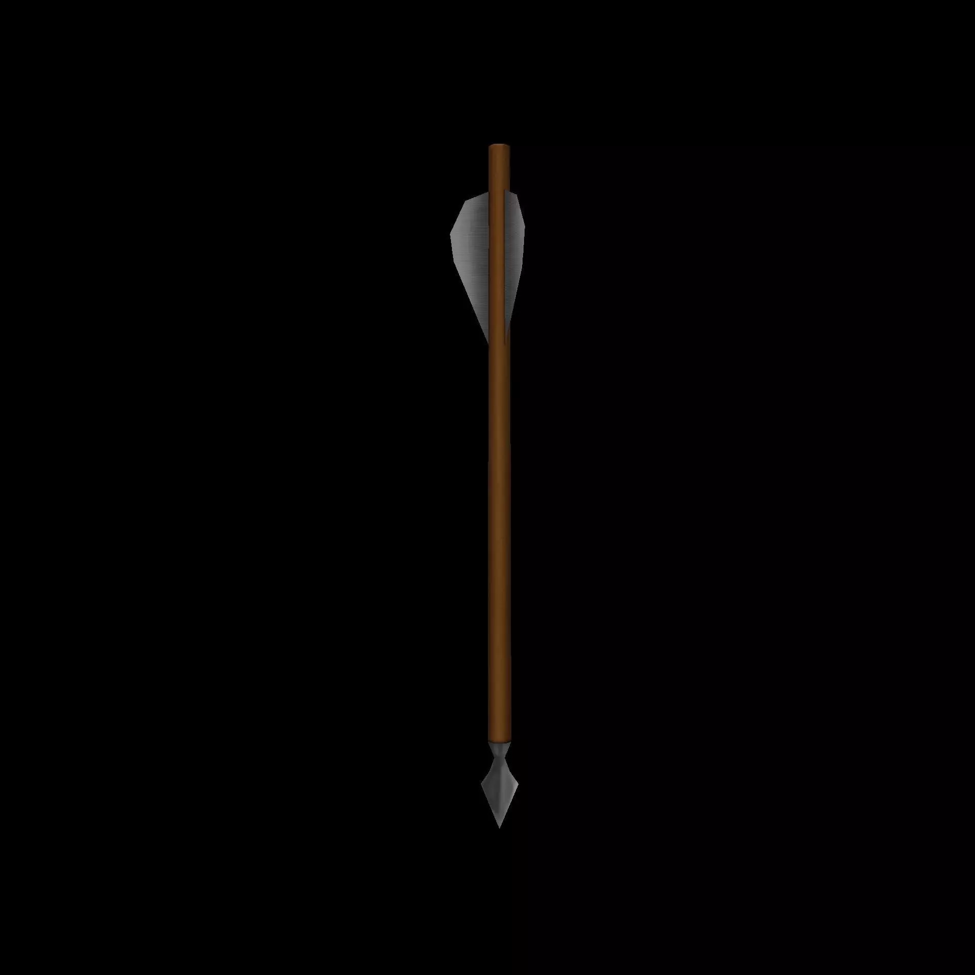 Melee Weapons Pack 6 Low-poly 3D model_4