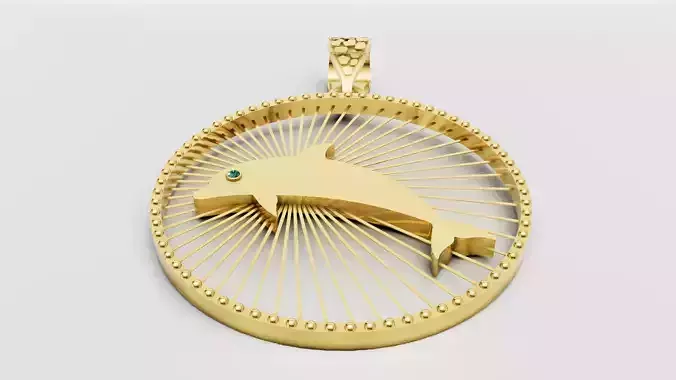 GOLDEN PHENDENT 3D MODEL