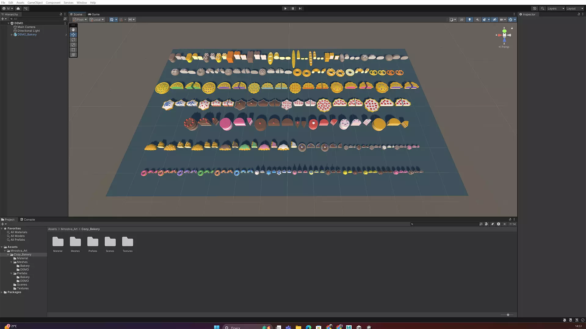 Cartoon Bakery and Pastry Pack Low-poly 3D model_12