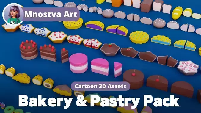 Cartoon Bakery and Pastry Pack