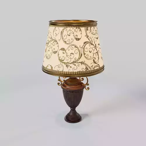 Vintage Table Lamp - Classic Baroque Style