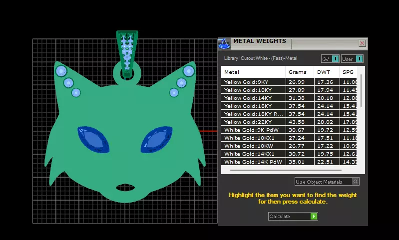 FACES MASK GOLD PENDENT 3D print model_9