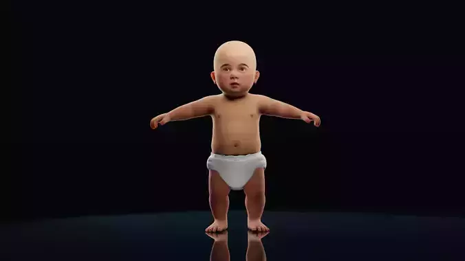 Cute Baby model 